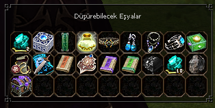 Katakomb Boss Düşen Eşyalar - Alesta MT2