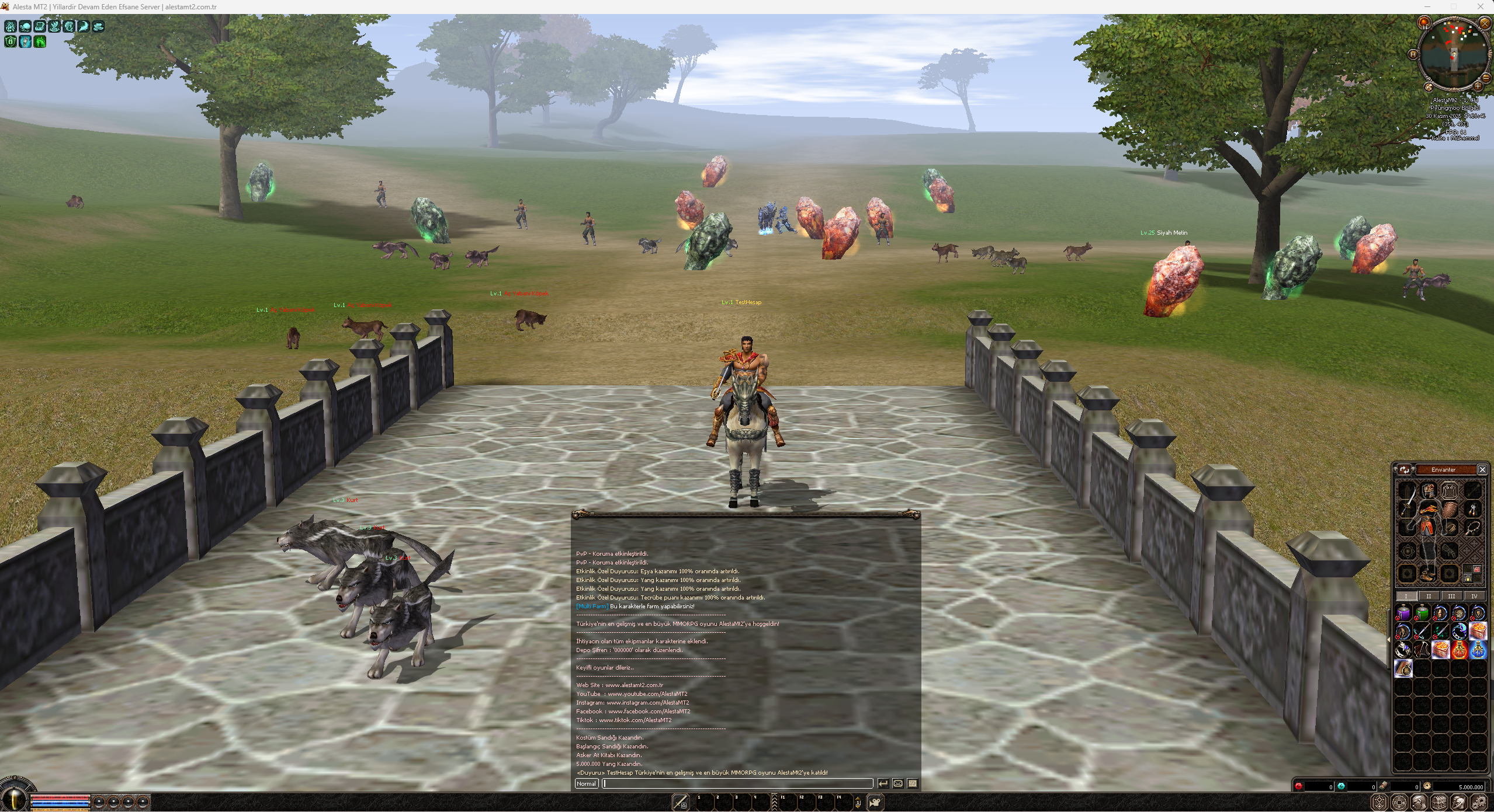 Alesta MT2 Başlangıç Eşyaları